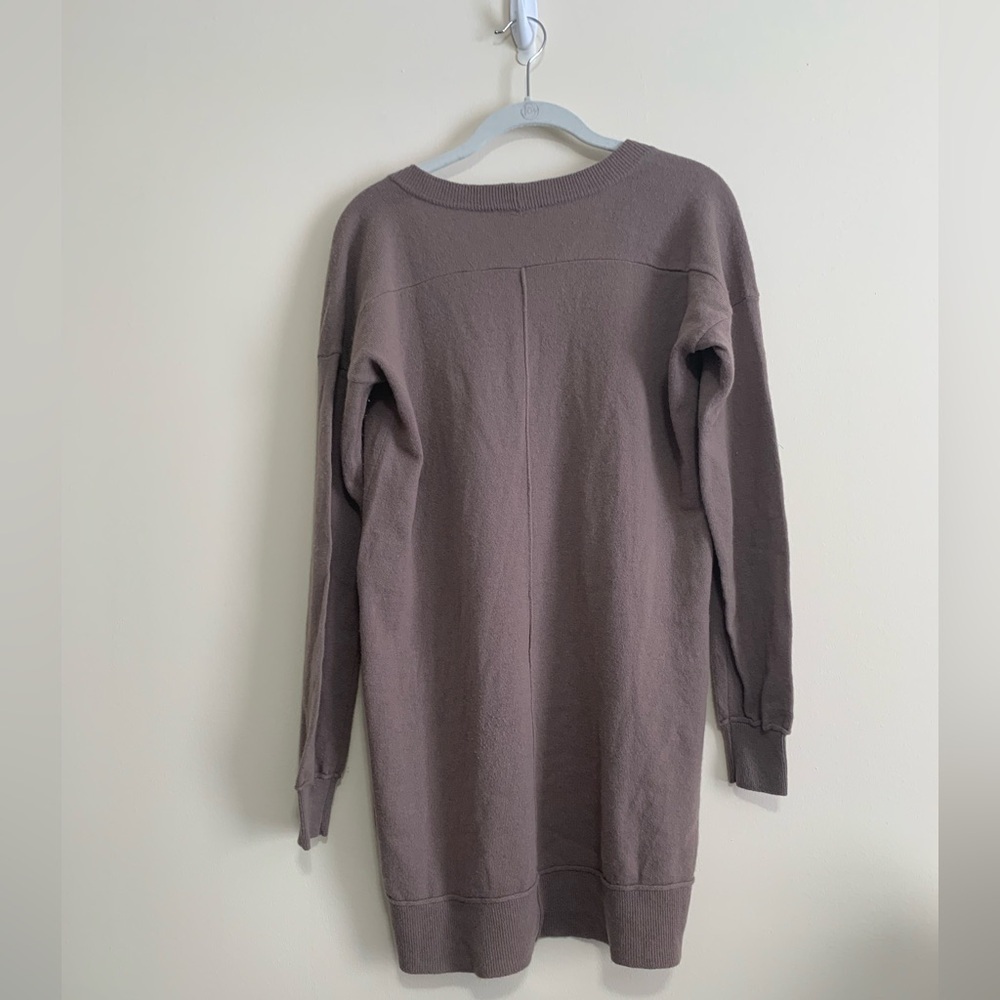 sisley oversized purple/gray sweater size small - Picture 2 of 5